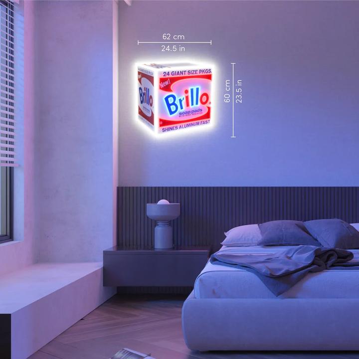 Immagine prodotto YellowPop Brillo Box di Andy Warhol