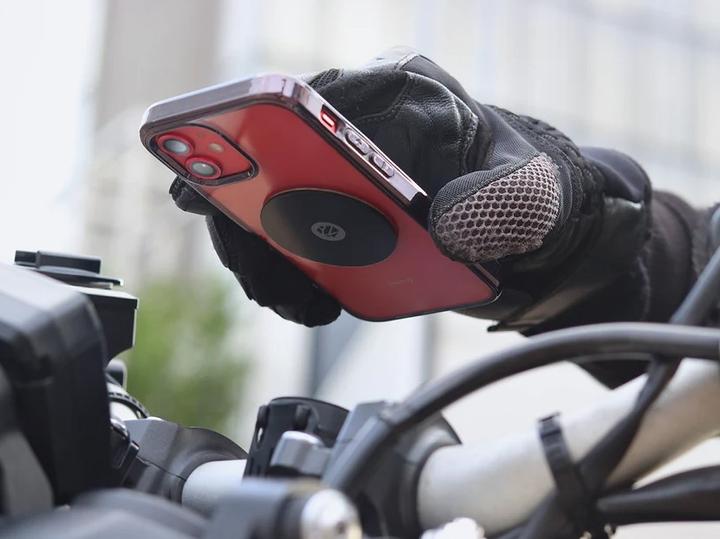 Image du produit Shapeheart plaque métallique antireflet, adaptateur universel extra-fin pour moto et vélo