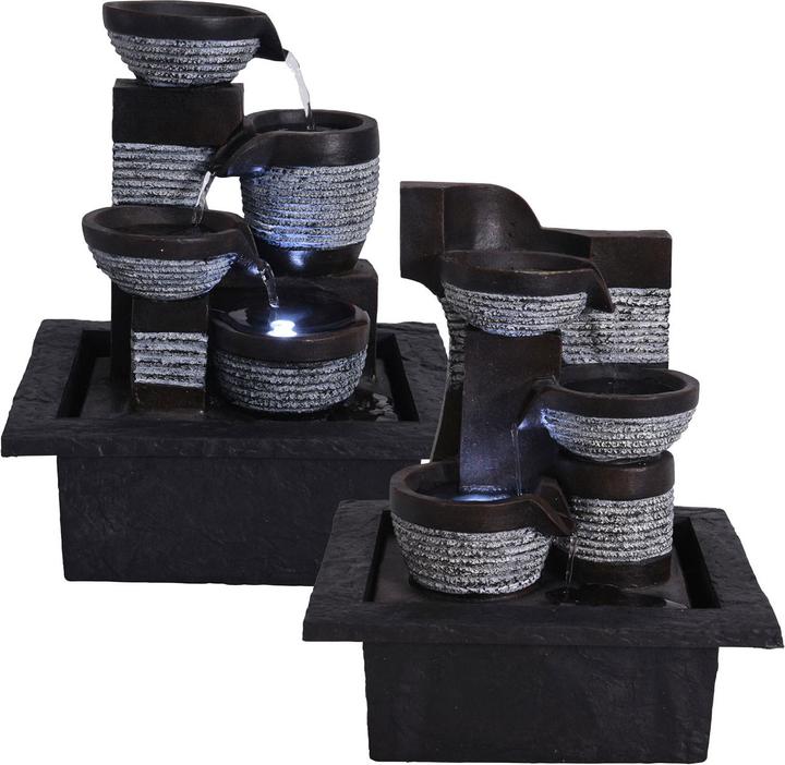 Produktbild H & S Collection Zimmerbrunnen Schalen Kaskaden