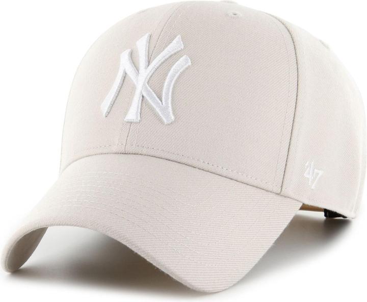 47 Brand Snapback Cap - MLB New York Yankees bone beige (One Size)