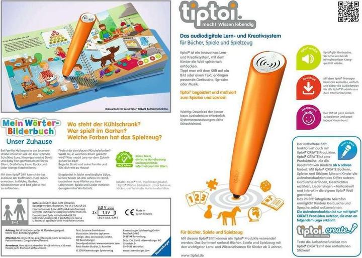 Produktbild tiptoi Create Starter-Set Unser Zuhause (Deutsch)