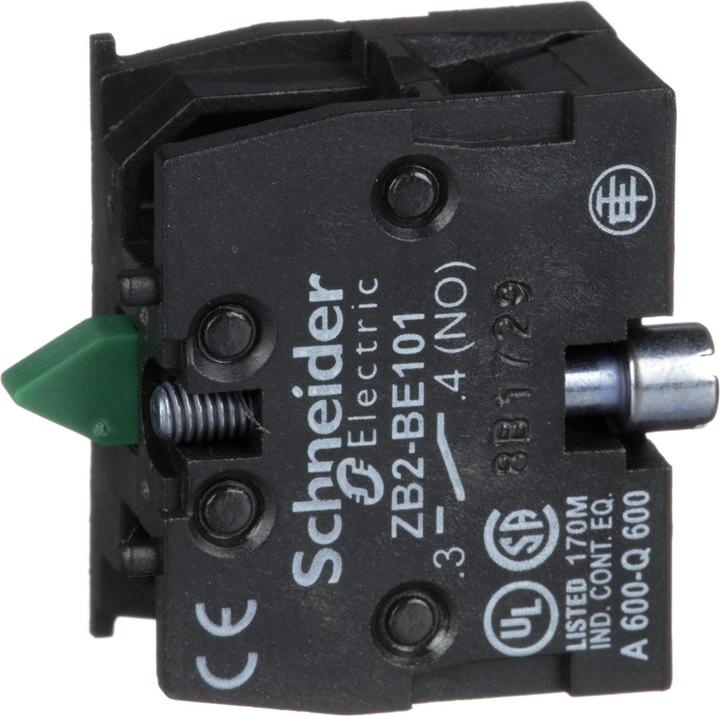 Produktbild Schneider Electric ZB2 Contact Block 10A 600V NO Slow Break