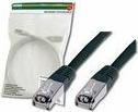 Image du produit Digitus CAT 5e SF-UTP patch cable Cu PVC AWG 26/7 longueur 10 m couleur noir (SF/UTP, CAT5e, 10 m)
