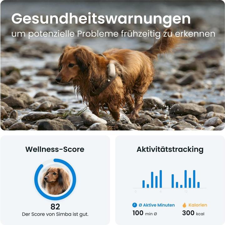 Immagine prodotto Tractive Dog 4 GPS Tracker per cani (Cane, Generale)