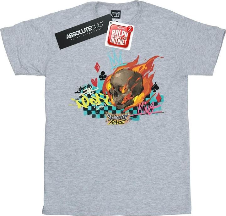 Disney Wreck It Ralph Race Skull TShirt (M)