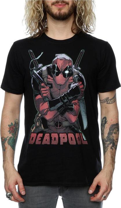 Immagine prodotto Deadpool Ready For Action Maglietta Uomo (M)