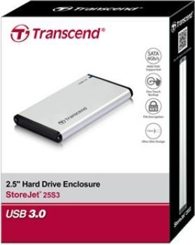 Immagine prodotto Transcend Contenitore SSD/HDD 2,5" USB3.1 / TS0GSJ25S3 (2.5")