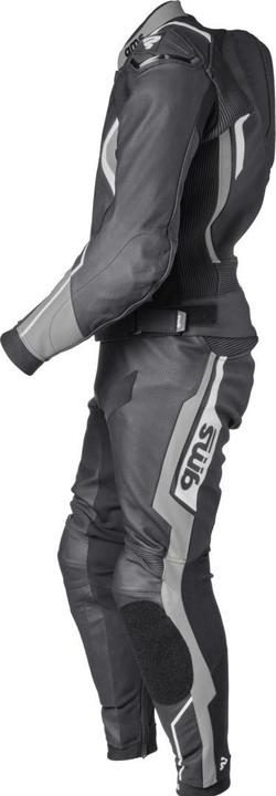 Produktbild GMS Lederjacke GR-1 schwarz-grigio-weiss 50H (Herren, 50)