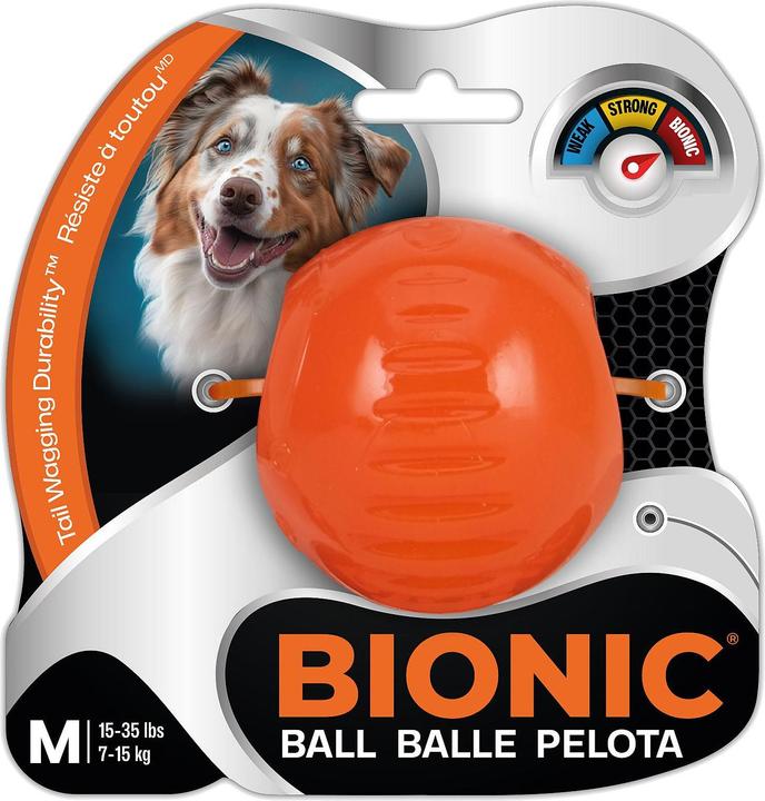 Bionic Ball M, 13x6.1x13cm (Ball toy dog)