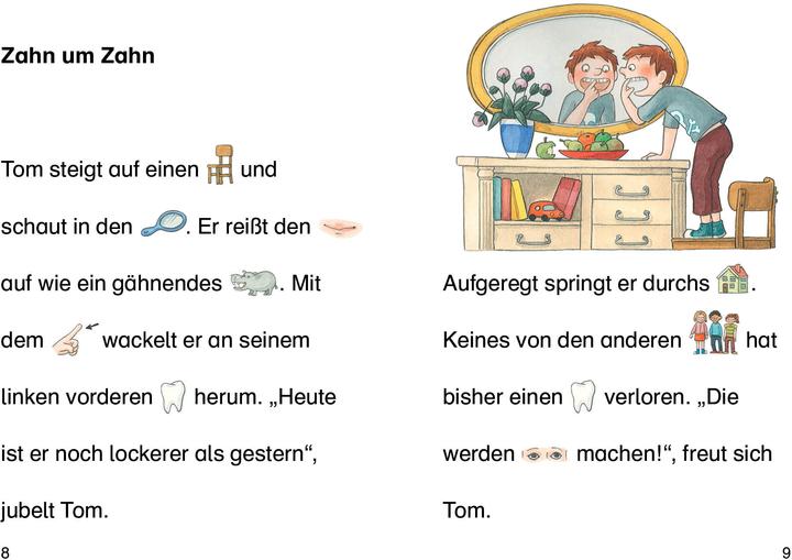 Produktbild Bildermaus - Wackelzahngeschichten (Deutsch, Sandra Reckers, Loewe Erstlesebücher, Annette Moser, 2020)