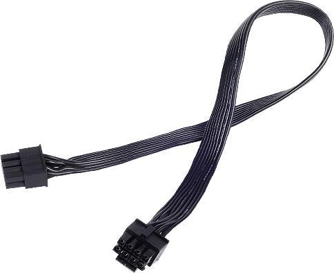 Actual product image Silverstone short power supply cable set for Strider, flatband