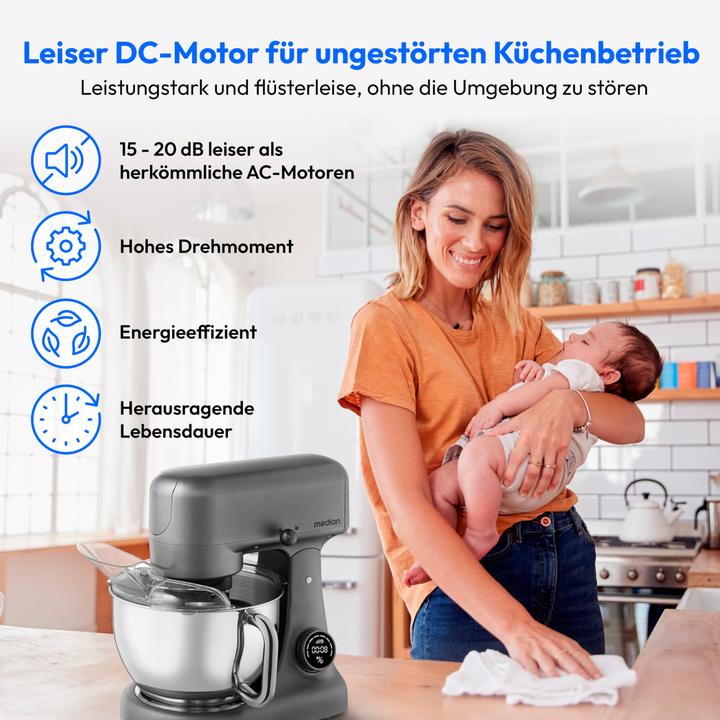 Image du produit Medion LIFE Robot de cuisine numérique MD12600 (800 W)