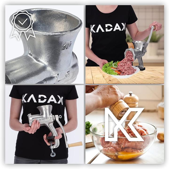 Immagine prodotto Kadax Tritacarne in ghisa, misura 10