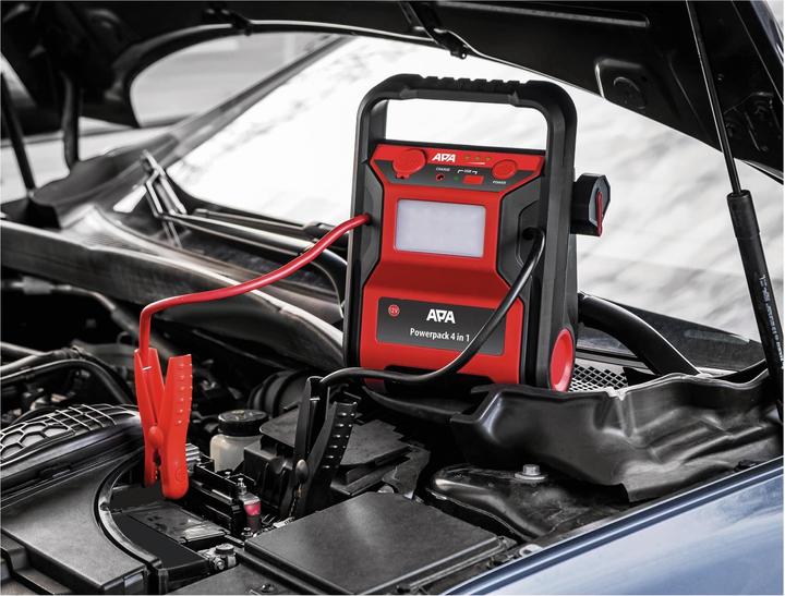 Actual product image APA Powerpack with compressor (600 A, 7000 mAh)