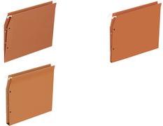 Productafbeelding Elba Dossiers suspendus MEDIUM FLEX, pour armoire, fond V orange, karton kraft 230 g/m2, entr'axe: 330 mm (1 x)