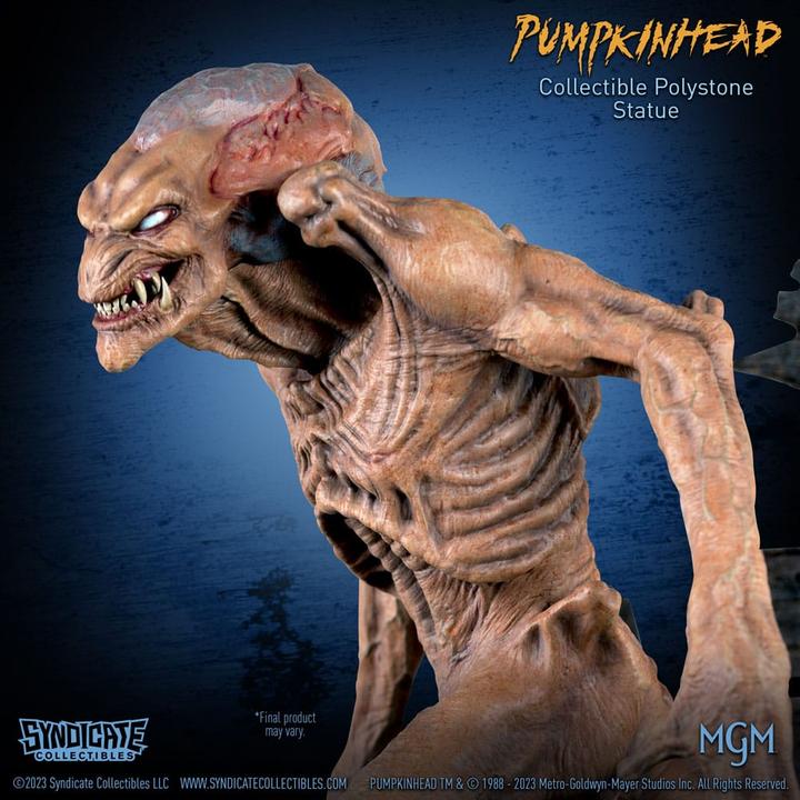 Actual product image Toynk Toys Pumpkinhead Statue 1/10 Pumpkinhead Classic Edition 28 cm