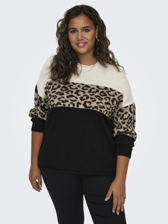 Immagine prodotto Only Maglione a maglia con scollo rotondo Curvy (L)