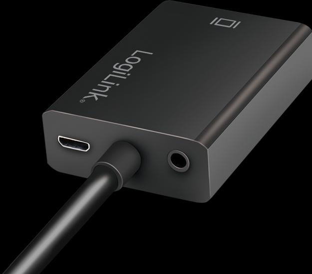Immagine prodotto LogiLink CV0060 - Convertitore VGA con audio e HDMI (HDMI, 20 cm)