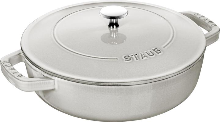 Actual product image Zwilling Braiser's casserole, 24 cm | round | cast iron | (24 cm, Casserole + Stewpot, Cast iron)