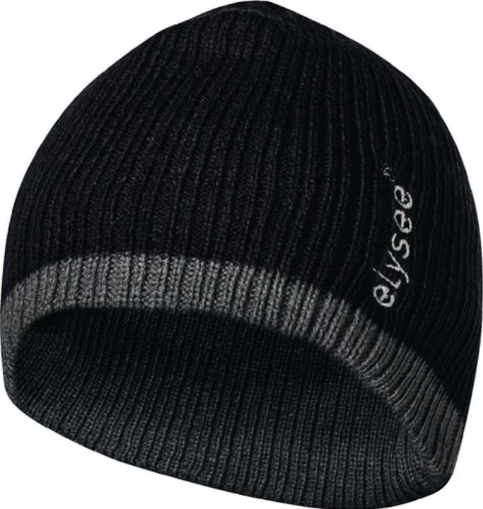 Elysee Strickmütze Ole universal schwarz/grau