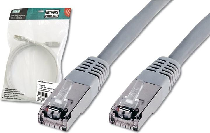 Produktbild Digitus CAT 5e SF/UTP Patchkabel (SF/UTP, CAT5e, 15 m)