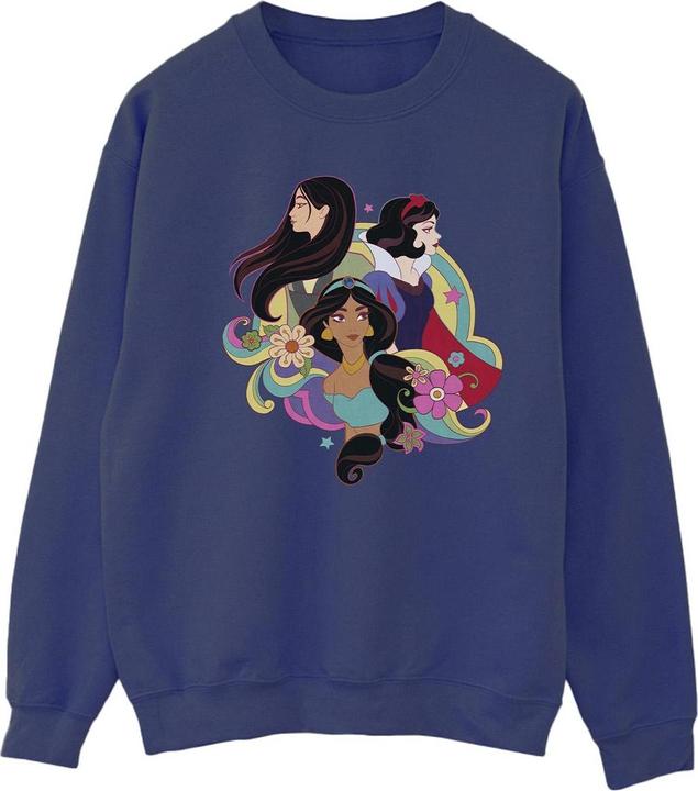 Disney Princess Mulan Jasmine Snow White Sweatshirt (XXL)