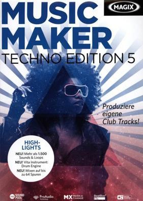 Produktbild Magix Music Maker Techno Edition 5, PC, -D-