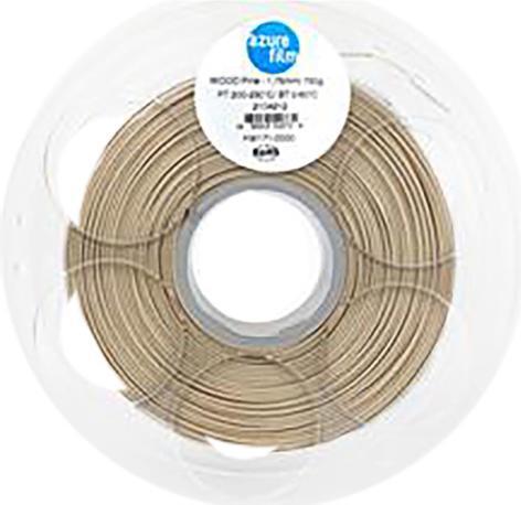 Produktbild AzureFilm Wood Pine 1,75mm 750g 3D Filament (PLA, 1.75 mm, 750 g)
