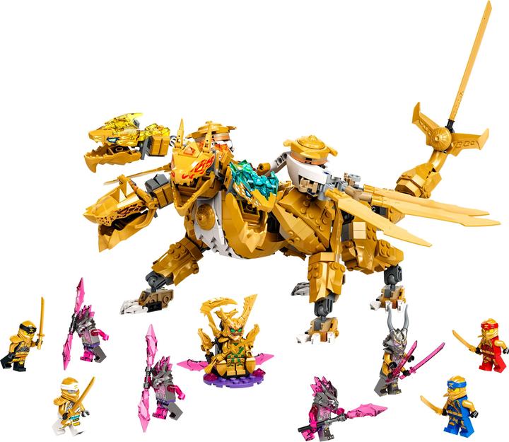 Actual product image LEGO Lloyd's ultra gold dragon (71774, LEGO Ninjago)
