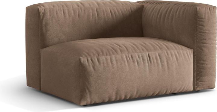Actual product image Micadoni Modul Right, "Martina", 1 Seat, 121x106x75 Made in Europe (1-seater, Modular sofa)