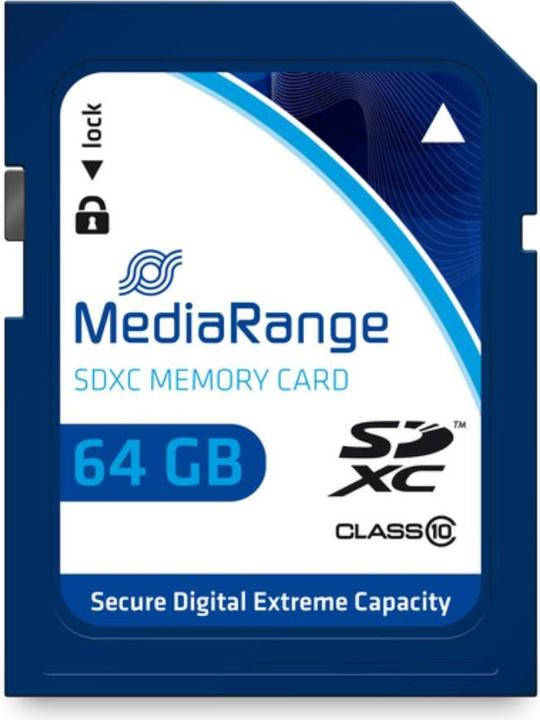 Produktbild MediaRange MR965 (64 GB, SDXC, U1)