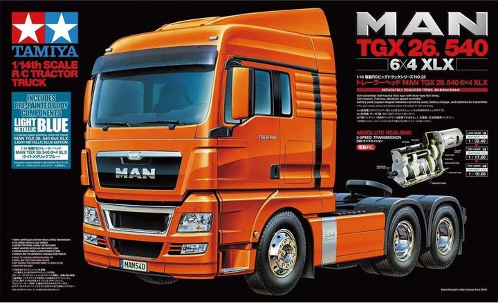 Produktbild Tamiya Man Tgx (Kit)