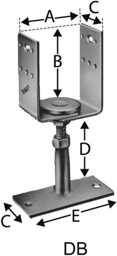 Actual product image Simpson Sst Support foot (Support foot, 1 pcs.)