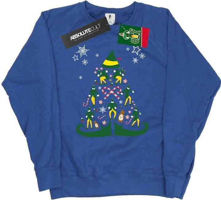 Elf Christmas Tree Sweatshirt (M)