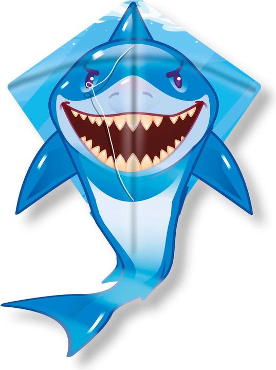 Actual product image Eolo Kites Ready 2 Fly - Pop-up Nylon Kite Shark
