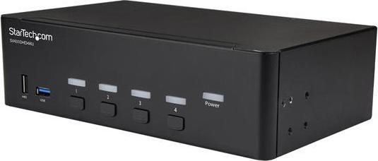 Actual product image StarTech KVM Switch HDMI 4 Port - 4K 30 Hz - KVM Extender for HDMI - KVM HDMI Switcher