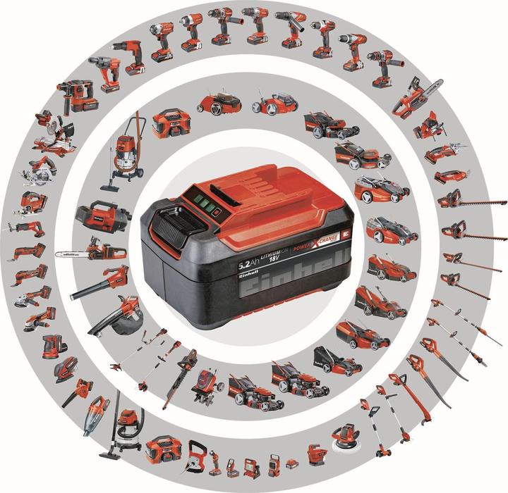 Actual product image Einhell Battery impact wrench TE-CW 18 Li BL (Rechargeable battery operated)