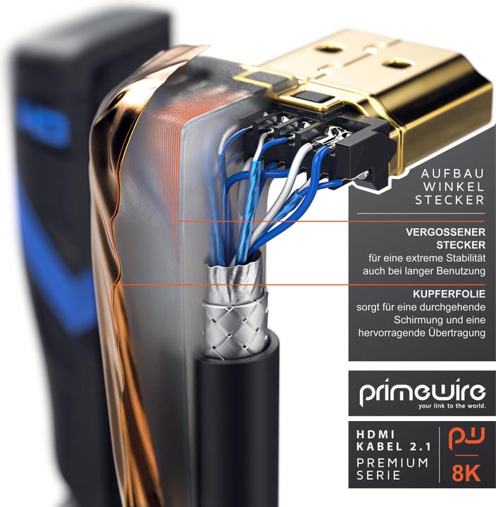 Produktbild Primewire HDMI – HDMI (0.25 m, HDMI)