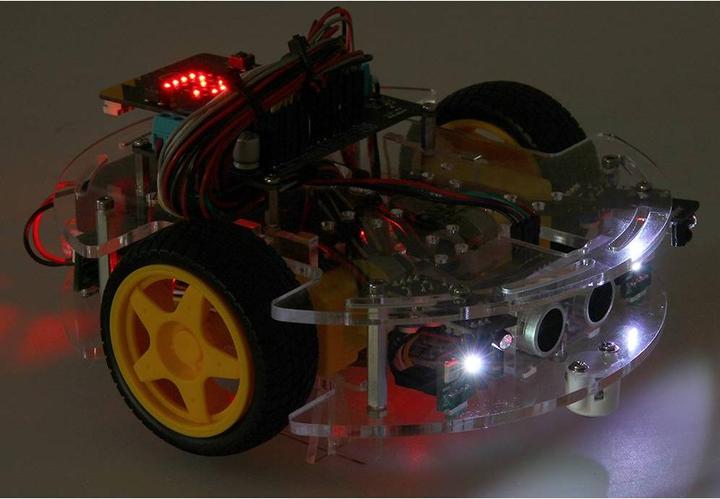 Image du produit Joy-it Robot en kit da montare Micro Bit JoyCar kit costruire MB-Joy-Car