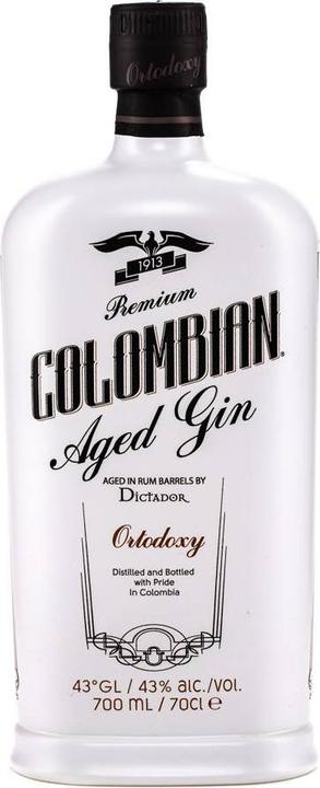 Produktbild Dictador Treasure Premium Colombian Aged Gin White (1 x 70 cl)