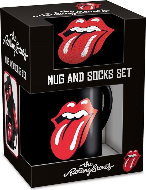 Actual product image Pyramid The Rolling Stones - Coffret cadeau avec tasse 315ml et paire de chaussette EU 41-45 Lips