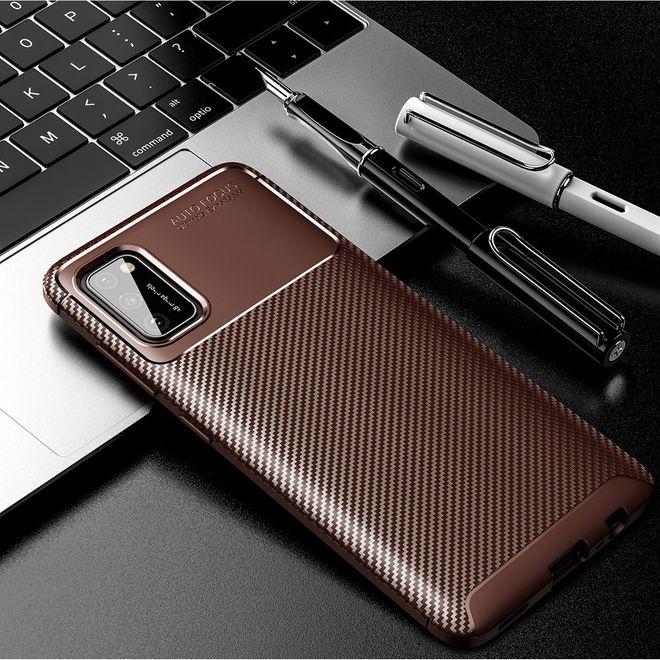 Immagine prodotto MU Style Serie Softcase in fibra di carbonio TPU (Samsung Galaxy A02s)