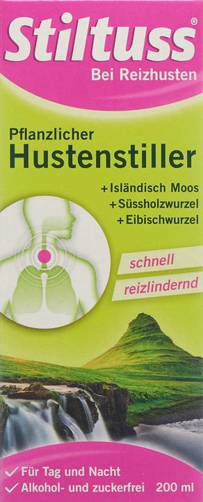 Actual product image Stiltuss Pflanzlicher Hustenstiller Sirup (1 Piece)