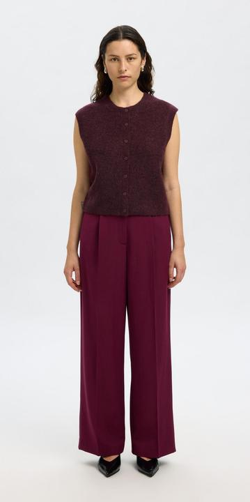 Actual product image Selected Femme Slflulu Sl Button O-Neck Vest Noos (XL)