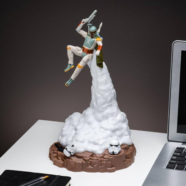 Actual product image Paladone Products Lampada Star Wars : Boba Fett Diorama Light 31 cm