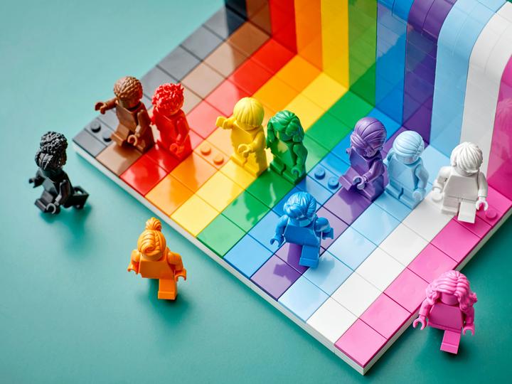 Produktbild LEGO Jeder ist besonders (40516, LEGO Seltene Sets, LEGO Architecture)