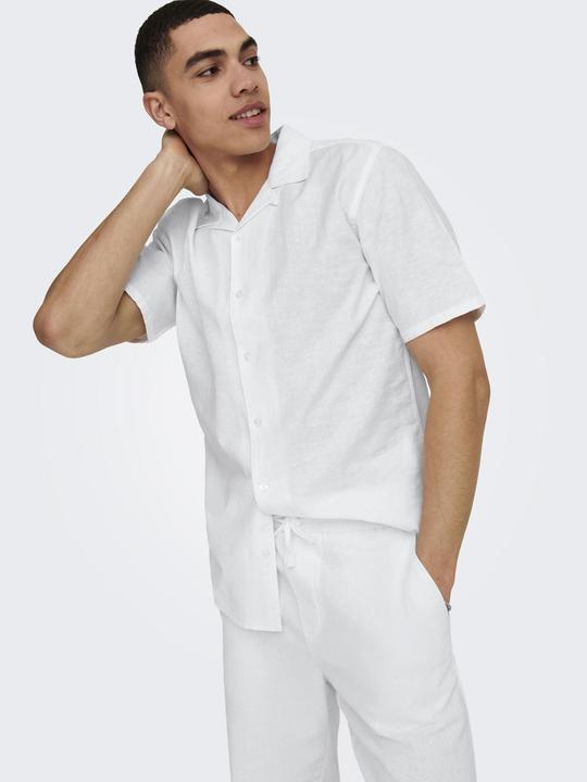 Immagine prodotto Only & Sons Camicia a maniche corte a tinta unita (M)