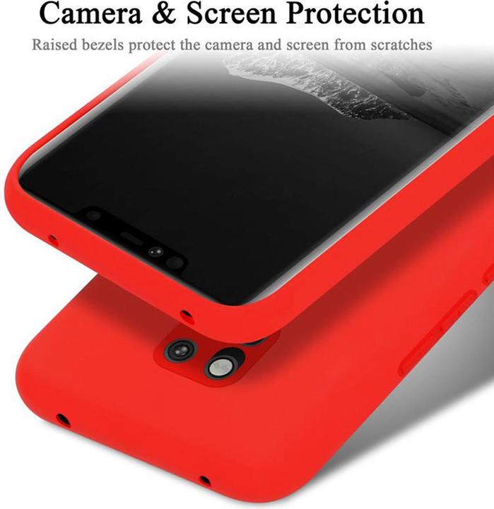 Actual product image Cadorabo TPU Liquid Silicone Case Cover (Mate 20 Pro)