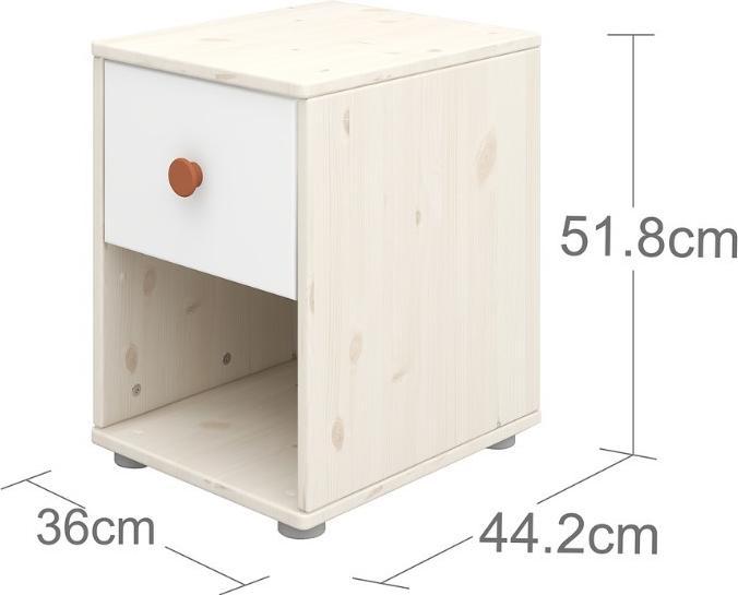 Actual product image Flexa Chest of drawers Classic with 1 drawer (44.5 x 36 x 52 cm)