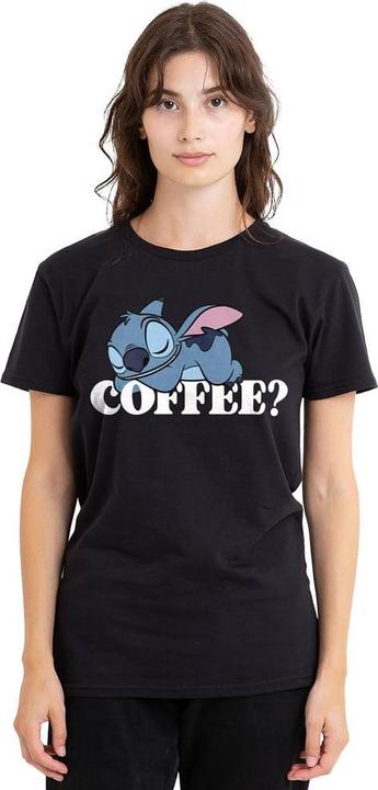 Immagine prodotto Lilo & Stitch Coffee? Maglietta Classico Donna (XL)